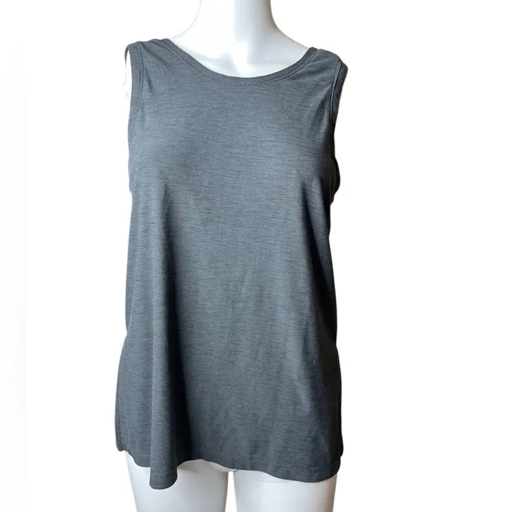 Old Navy Active Breath On Gray Sleeveless Women's Top Size XS